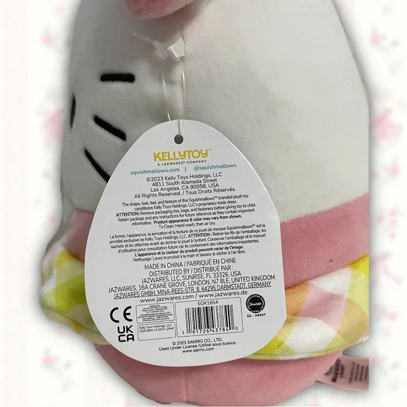 Hello Kitty Spring Squishmallow 8" - Picture 6 of 6